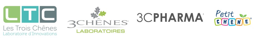 les-trois-chenes-3-chenes-laboratoires-3c-pharma-logo-compléments-alimentaires-cosmétiques-naturels-pharmaglobe.lu