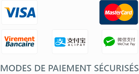 Modes de paiement sécurisés