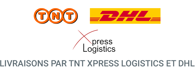 Livraisons par TNT et DHL