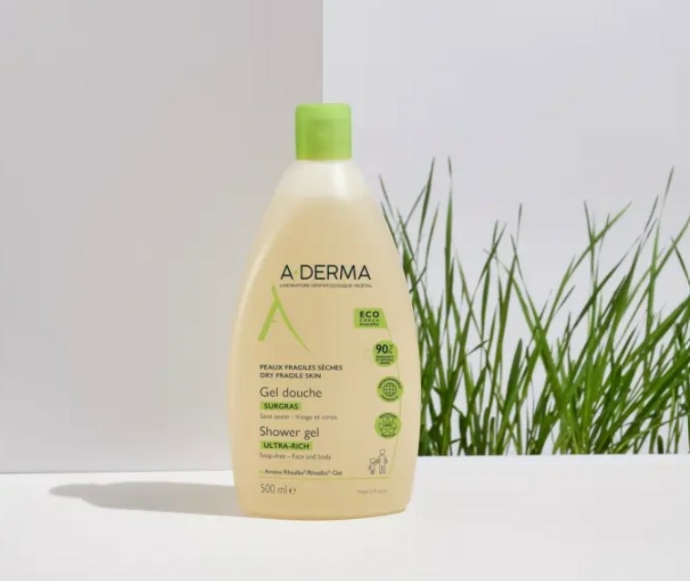 aderma-les-indispensables-gel-douche-surgras-corps-visage-flacon-pompe-750-ml-peau-fragile-produit-promo-vente-prix-web-avis-pharmacie-en-ligne-luxembourg-pharmaglobe.lu