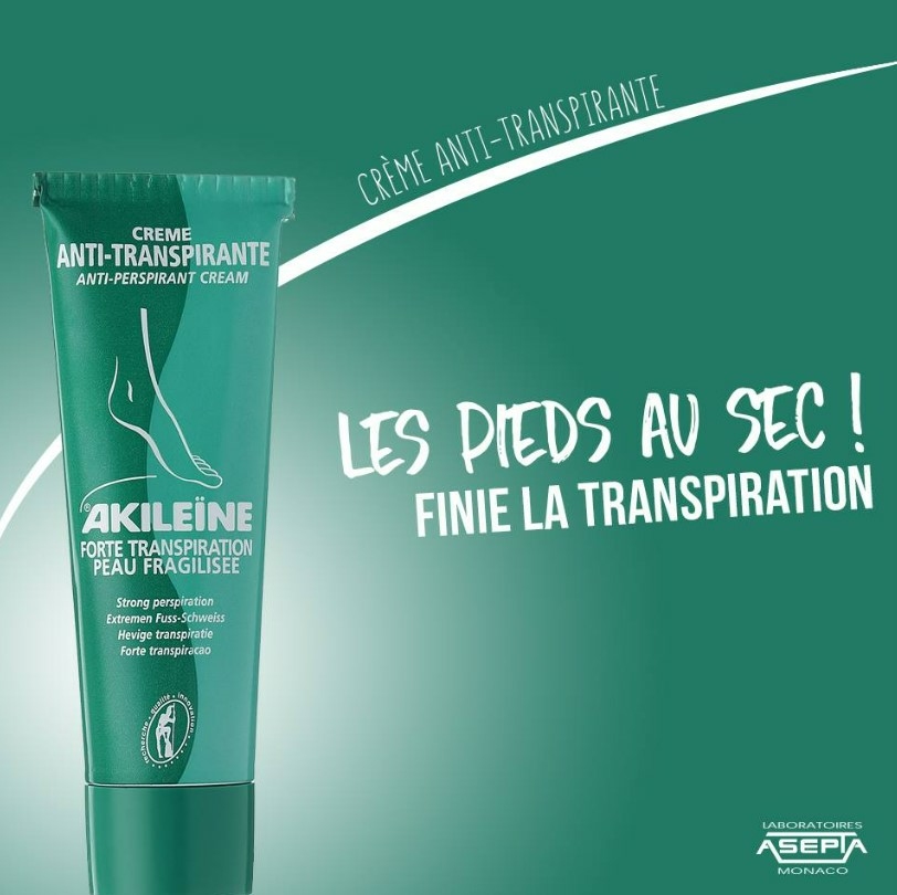 akileine-vert-creme-anti-transpirante-tube-50ml-asepta-pieds-forte-transpiration-sujets-aux-mycoses-produit-promo-vente-prix-web-avis-pharmacie-en-ligne-luxembourg-pharmaglobe.lu