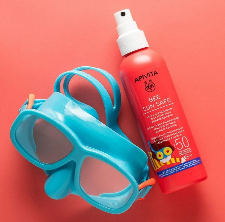 apivita-bee-sun-safe-lotion-hydra-solaire-enfant-spf-50-flacon-200-ml-promotion-achat-prix-bas-parapharmacie