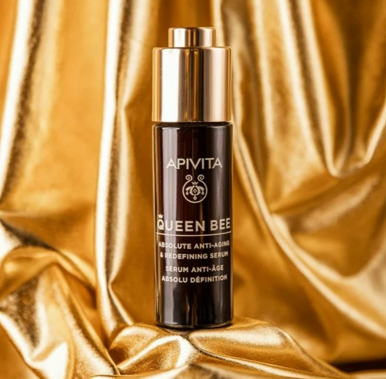 apivita-queen-bee-serum-anti-age-absolu-definition-flacon-pompe-30-ml-gelee-royale-et-propolis-produit-description-prix-avis-pharmacie-en-ligne-luxembourg-pharmaglobe.lu