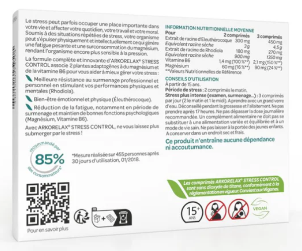 arkopharma-arkorelax-stress-control-30-comprimes-livraison-etiquette-pharmacie-en-ligne-meilleur-prix-luxembourg-kaufen-pharmaglobe