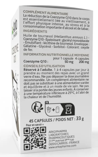 arkopharma-coenzyme-q10-45-capsules-livraison-etiquette-pharmacie-en-ligne-meilleur-prix-luxembourg-kaufen-pharmaglobe