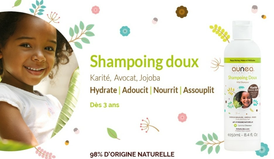 aunea-shampoing-doux-enfants-flacon-250-ml-cheveux-crepus-boucles-frises-produit-description-pharmacie-en-ligne-luxembourg-pharmaglobe.lu