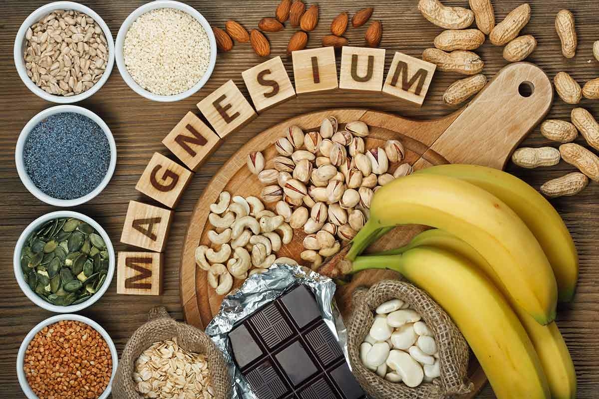 Bananes et oléagineux contenant du magnésium