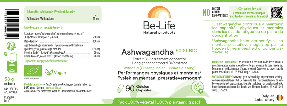 be-life-ashwagandha-5000-bio-90-gelules-bio-life-livraison-etiquette-pharmacie-en-ligne-meilleur-prix-luxembourg-kaufen-pharmaglobe