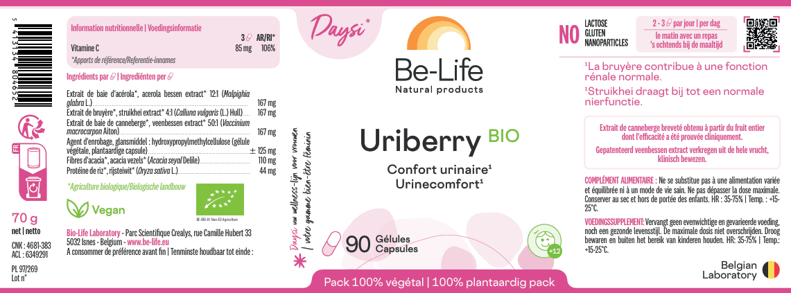 be-life-uriberry-bio-90-gelules-bio-life-daysi-confort-urinaire-livraison-etiquette-pharmacie-en-ligne-meilleur-prix-luxembourg-kaufen-pharmaglobe