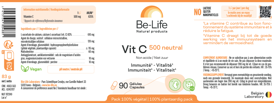 be-life-vit-c-500-neutral-90-gelules-non-acide-immunite-livraison-etiquette-pharmacie-en-ligne-meilleur-prix-luxembourg-kaufen-pharmaglobe