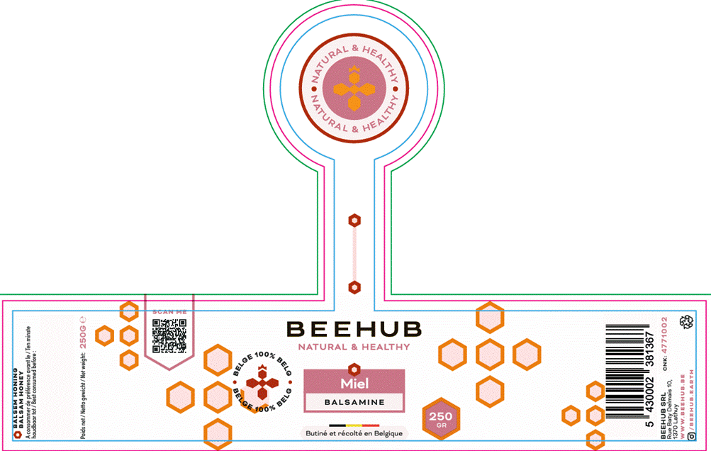 beehub-miel-balsamine-pot-250g-livraison-etiquette-pharmacie-en-ligne-meilleur-prix-luxembourg-kaufen-pharmaglobe