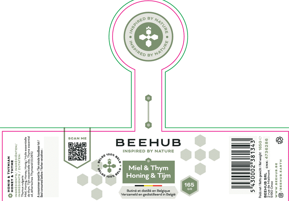 beehub-miel-thym-pot-165g-livraison-etiquette-pharmacie-en-ligne-meilleur-prix-luxembourg-kaufen-pharmaglobe