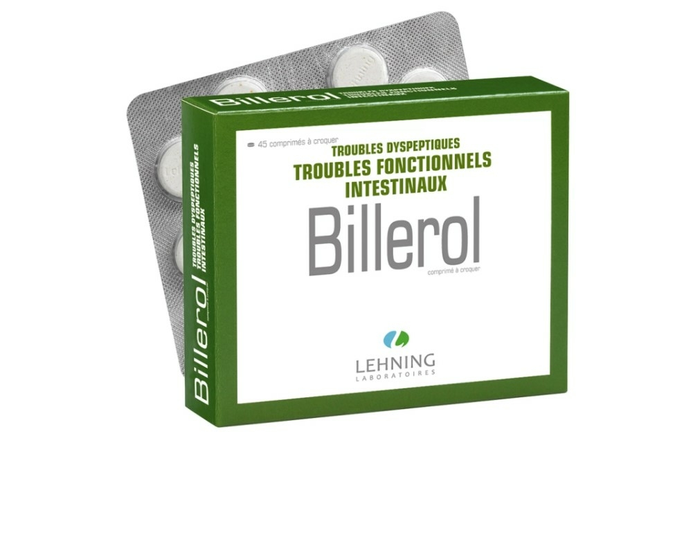 billerol-lehning-45-comprime-a-croquer-medicament-homeopatique-troubles-dyspeptiques-et-intestinaux-description-pharmacie-en-ligne-luxembourg-pharmaglobe.lu