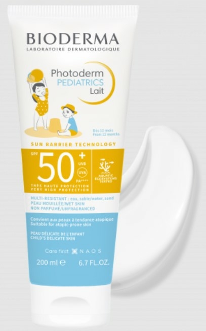 bioderma-photoderm-pediatrics-lait-spf-50-tube-200-ml-protection-solaire-enfants-bebes-produit-promo-description-prix-web-avis-pharmacie-en-ligne-luxembourg-pharmaglobe.lu