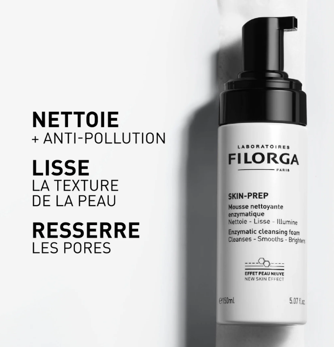 filorga-skin-prep-mousse-nettoyante-enzymatique-flacon-pompe-150ml-nettoyant-visageen-ligne-meilleur-prix-luxembourg-kaufen-pharmaglobe