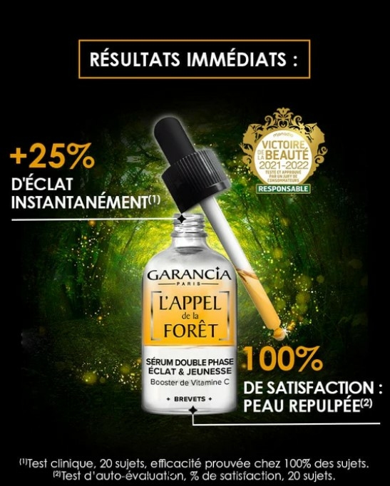 garancia-l-appel-de-la-foret-serum-double-phase-visage-flacon-30-ml-eclat-jeunesse-description-produit-avis-pharmacie-en-ligne-luxembourg-pharmaglobe.lu