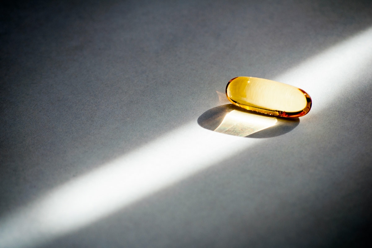 Gélule de vitamine à prendre le matin