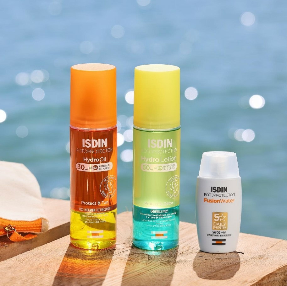 isdin-fotoprotector-hydrolotion-spf-50-flacon-200-ml-lotion-huile-solaire-corps-chlorella-produit-description-prix-avis-pharmacie-en-ligne-luxembourg-pharmaglobe.lu