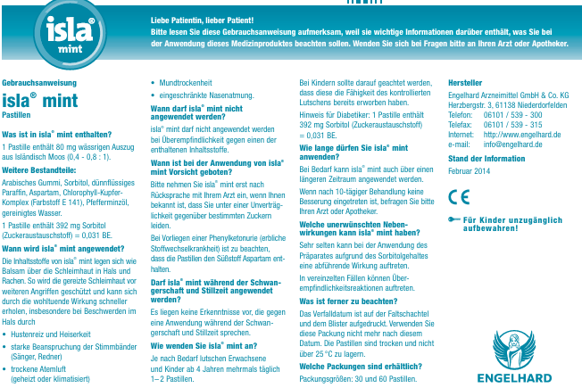 isla-mint-boite-30-pastilles-gorge-engelhard-toux-leaflet-commande-produit-promo-vente-avis-pharmaglobe.lu