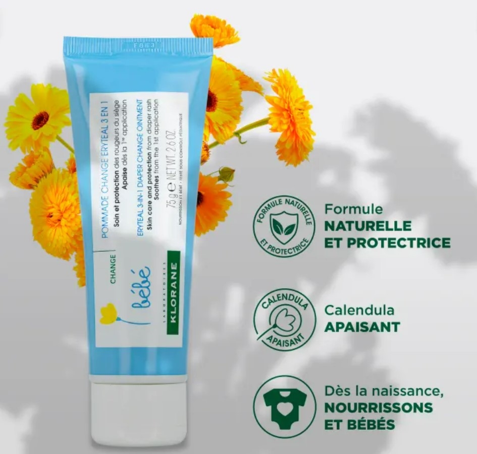 klorane-bebe-pommade-change-eryteal-3-en-1-au-calendula-tube-75g-rougeurs-siege-produit-promotion-achat-prix-bas-parapharmacie
