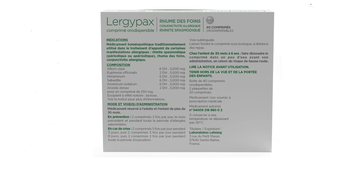 https://www.pharmaglobe.lu/sites/default/files/inline-images/lergypax-40-comprimes-orodispersibles-lehning-medicament-homeopathique-mamifestations-allergiques-prix-avis-pharmacie-en-ligne-luxembourg-pharmaglobe.lu.jpg
