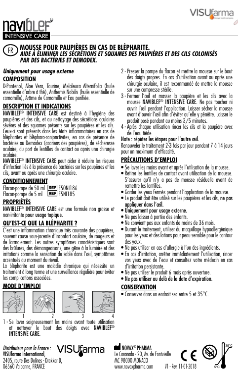notice-naviblef-intesive-care-mousse-paupieres-flacon-50ml-leaflet-commande-produit-promo-vente-avis-pharmaglobe.lu