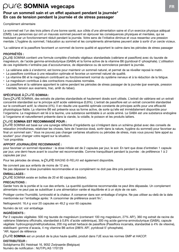notice-leaflet-pure-somnia-60-complement-alimentaire-solidpharma-pharmaglobe.lu