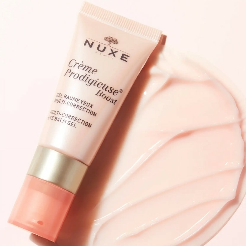 nuxe-creme-prodigieuse-boost-gel-baume-yeux-multi-correction-tube-15-ml-produit-description-prix-avis-pharmacie-en-ligne-luxembourg-pharmaglobe.lu