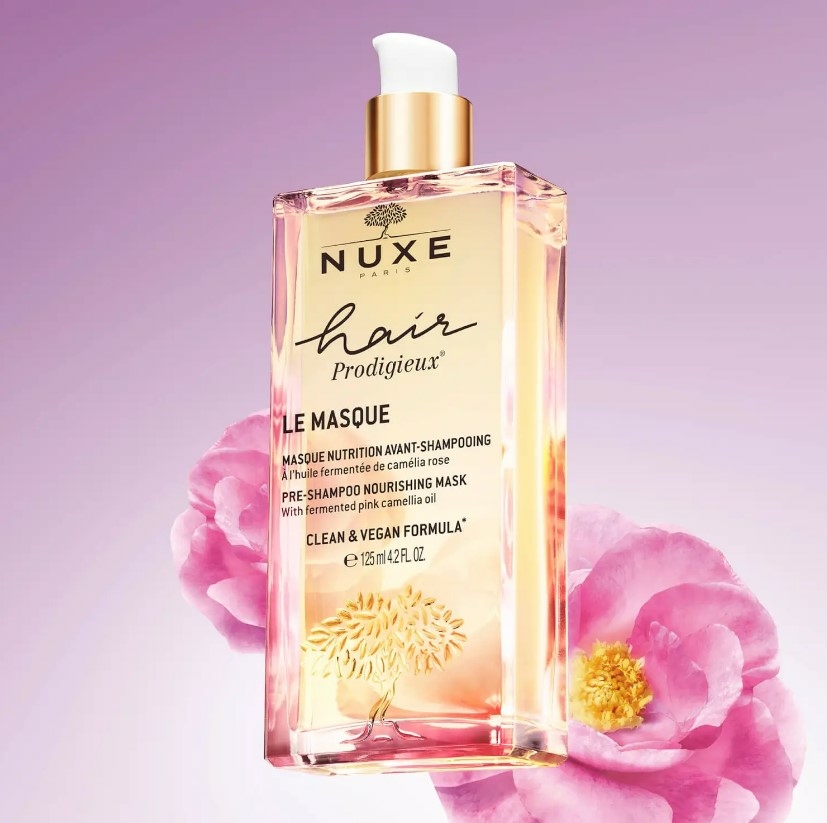 nuxe-hair-prodigieux-masque-nutrition-avant-shampooing-flacon-125-ml-huile-fermentee-camelia-rose-produit-description-prix-avis-pharmacie-en-ligne-luxembourg-pharmaglobe.lu