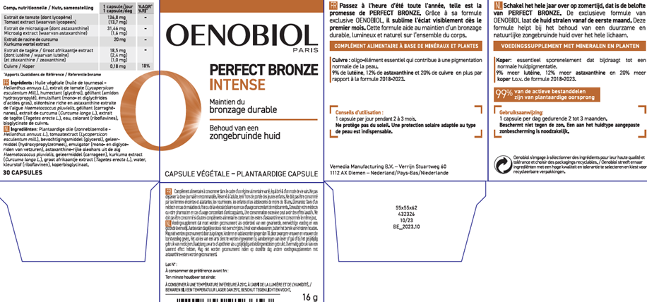 oenobiol-perfect-bronze-intense-60-capsules-livraison-etiquette-pharmacie-en-ligne-meilleur-prix-luxembourg-kaufen-pharmaglobe