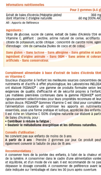 pediakid-gommes-vitamine-c-cerise-60-oursons-ineldea-enfant-livraison-etiquette-pharmacie-en-ligne-meilleur-prix-luxembourg-kaufen-pharmaglobe