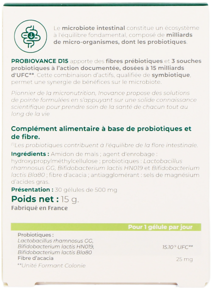 probiovance-d15-30-gelules-inovance-ysonut-livraison-etiquette-pharmacie-en-ligne-meilleur-prix-luxembourg-kaufen-pharmaglobe