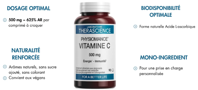 therascience-physiomance-vitamine-c-90-comprimes-croquer-immunite-livraison-etiquette-pharmacie-en-ligne-meilleur-prix-luxembourg-kaufen-pharmaglobe
