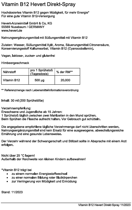 vitamin-b12-hevert-direkt-spray-flacon-pompe-30ml-livraison-notice-pharmacie-en-ligne-meilleur-prix-luxembourg-kaufen-pharmaglobe