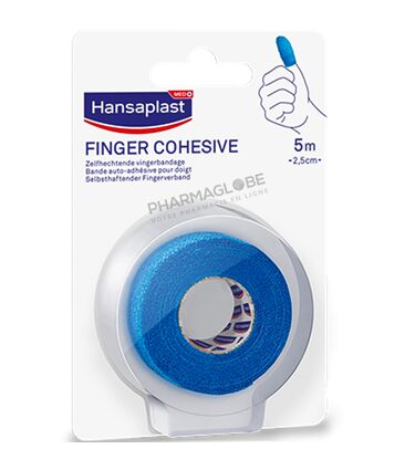 HANSAPLAST-FINGER-COHESIVE-5-M-par-2.5-CM-bandage-auto-adhesif-pharmaglobe.lu