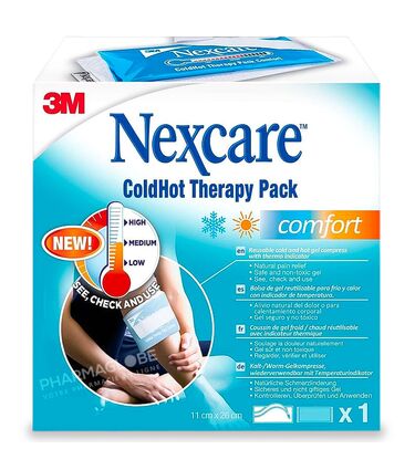 NEXCARE-1-COLDHOT-COMFORT-26-par-11-CM-N-1571-thermothérapie-en-gel-chaud-froid-reutilisable-pharmaglobe.lu