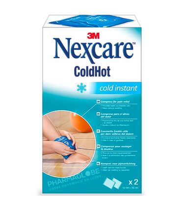 NEXCARE-COLD-INSTANT-DUOPACK-pack-de-froid-instantane-thermotherapie-soulage-douleur-pharmaglobe.lu