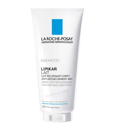 ROCHE-POSAY-LIPIKAR-LAIT-200-ML-relipidant-corps-sans-paraben-pharmaglobe