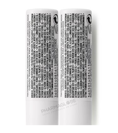 ROCHE-POSAY-LRP-DUO-NUTRITIC-LIP-2-sticks-4G-levres-dessechees-ingredientspharmaglobe