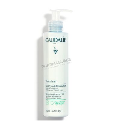 CAUDALIE-VINOCLEAN-LAIT-AMANDE-DEMAQUILLANT-200-ML-visage-yeux-pharmaglobe.lu
