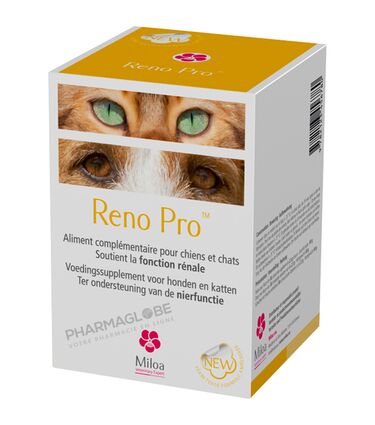 MILOA-RENO-PRO-30-COMPRIMES-VETERINAIRE-fonction-renale-boite-pharmaglobe.lu