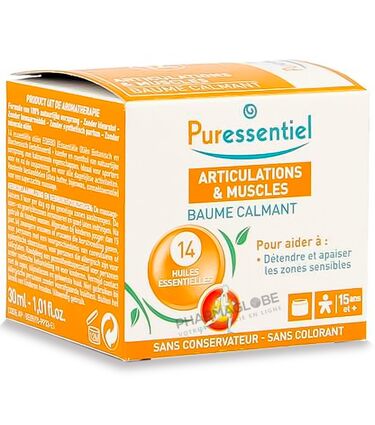 PURESSENTIEL-ARTICULATION-BAUME-CALMANT-30-ML-muscles-huiles-essentielles-pharmaglobe.lu