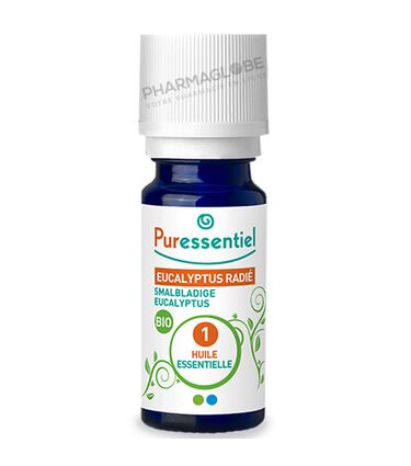PURESSENTIEL-BIO-EUCALYPTUS-RADIE-10-ML-huile-essentielle-pharmaglobe.lu