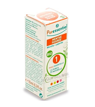 PURESSENTIEL-BIO-MENTHE-POIVREE-10-ML-huile-essentielle-boite-pharmaglobe.lu