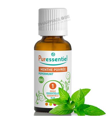 PURESSENTIEL-BIO-MENTHE-POIVREE-30-ML-huile-essentielle-pharmaglobe.lu