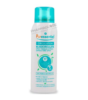 PURESSENTIEL-CIRCULATION-SPRAY-100-ML-soulage-jambes-lourdes-aromatherapie-pharmaglobe.lu