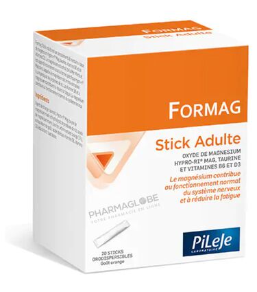 FORMAG-STICK-ADULTE-20-STICKS-Pileje-magnesium-pharmaglobe.lu