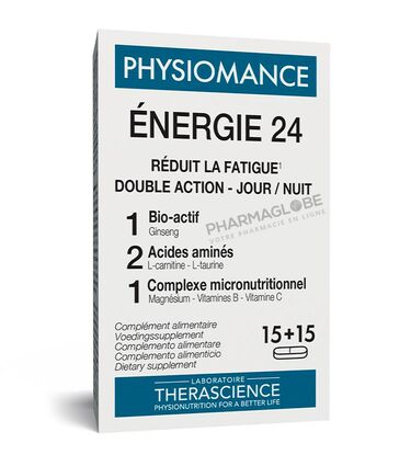 PHYSIOMANCE-ENERGIE-24-15-plus-15-COMPRIMES-therascience-etre-en-forme-la-journee-recuperer-la-nuit-pharmaglobe.lu