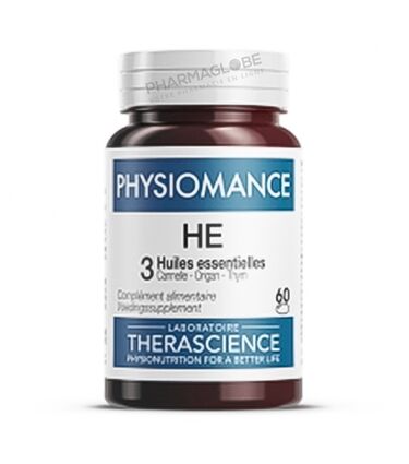 PHYSIOMANCE-HE-60-CAPSULES-therascience-huiles-essentielles-canelle-origan-thym-pharmaglobe.lu