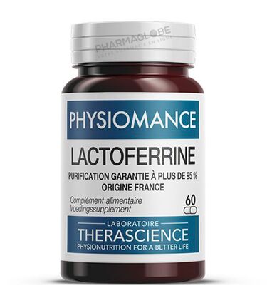 PHYSIOMANCE-LACTOFERRINE-60-CAPSULES-therascience-defenses-immunitaires-pharmaglobe.lu